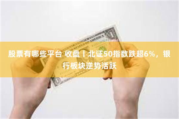 股票有哪些平台 收盘丨北证50指数跌超6%，银行板块逆势活跃